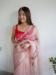 Picture of Elegant Organza Thistle Saree