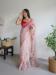 Picture of Elegant Organza Thistle Saree