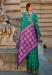 Picture of Amazing Silk Teal Saree