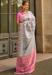 Picture of Graceful Silk Light Grey Saree