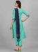 Picture of Cotton Medium Aqua Marine Readymade Salwar Kameez