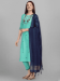 Picture of Cotton Medium Aqua Marine Readymade Salwar Kameez