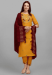 Picture of Radiant Cotton Chocolate Readymade Salwar Kameez