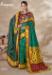 Picture of Superb Georgette Forest Green Saree