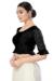 Picture of Beautiful Lycra Black Designer Blouse