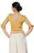 Picture of Comely Lycra Golden Rod Designer Blouse