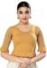 Picture of Nice Lycra Golden Rod Designer Blouse