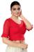 Picture of Elegant Lycra Crimson Designer Blouse