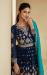 Picture of Georgette Midnight Blue Straight Cut Salwar Kameez