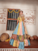 Picture of Rayon & Cotton Wheat Readymade Lehenga Choli