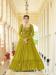 Picture of Taking Georgette Golden Rod Party Wear Gown