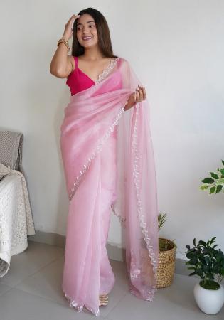 Picture of Sublime Organza Thistle Saree