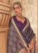 Picture of Stunning Silk Royal Blue Saree