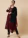 Picture of Rayon Dark Olive Green Readymade Salwar Kameez