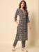 Picture of Rayon Dark Slate Grey Readymade Salwar Kameez