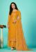 Picture of Organza Golden Rod Straight Cut Salwar Kameez