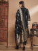 Picture of Cotton & Silk Black Readymade Salwar Kameez