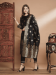 Picture of Cotton & Silk Black Readymade Salwar Kameez