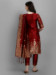 Picture of Cotton & Silk Maroon Readymade Salwar Kameez