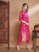 Picture of Cotton & Silk Pale Violet Red Readymade Salwar Kameez