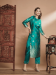 Picture of Cotton & Silk Sea Green Readymade Salwar Kameez