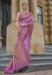 Picture of Magnificent Silk Violet Saree