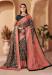 Picture of Sublime Georgette Dark Slate Grey Saree