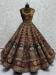 Picture of Alluring Chiffon Saddle Brown Lehenga Choli