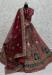 Picture of Bewitching Chiffon Maroon Lehenga Choli