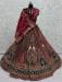 Picture of Bewitching Chiffon Maroon Lehenga Choli