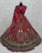 Picture of Appealing Chiffon Maroon Lehenga Choli