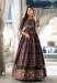 Picture of Graceful Silk Black Readymade Gown