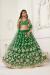 Picture of Statuesque Net Forest Green Lehenga Choli