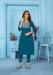 Picture of Taking Cotton Teal Kurtis & Tunic