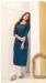 Picture of Excellent Silk Midnight Blue Kurtis & Tunic