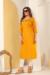 Picture of Wonderful Silk Orange Kurtis & Tunic