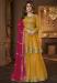 Picture of Georgette Chocolate Straight Cut Salwar Kameez