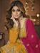 Picture of Georgette Chocolate Straight Cut Salwar Kameez