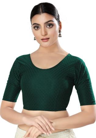 Picture of Enticing Georgette Dark Slate Grey Designer Blouse