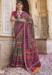 Picture of Enticing Silk Brown Saree