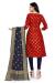 Picture of Graceful Silk Dark Red Straight Cut Salwar Kameez