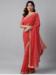 Picture of Excellent Georgette Indian Red Saree