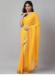 Picture of Excellent Georgette Yellow Saree