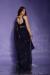 Picture of Superb Georgette Midnight Blue Saree