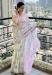 Picture of Exquisite Linen White Saree