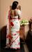 Picture of Magnificent Linen Ghost White Saree