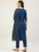 Picture of Fine Crepe Midnight Blue Readymade Salwar Kameez