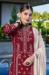 Picture of Wonderful Georgette Maroon Straight Cut Salwar Kameez