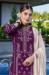 Picture of Comely Georgette Purple Straight Cut Salwar Kameez