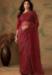 Picture of Taking Net Maroon Saree